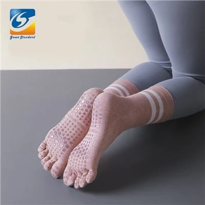 Fashion Crew Style Five Toes Yoga Sokker