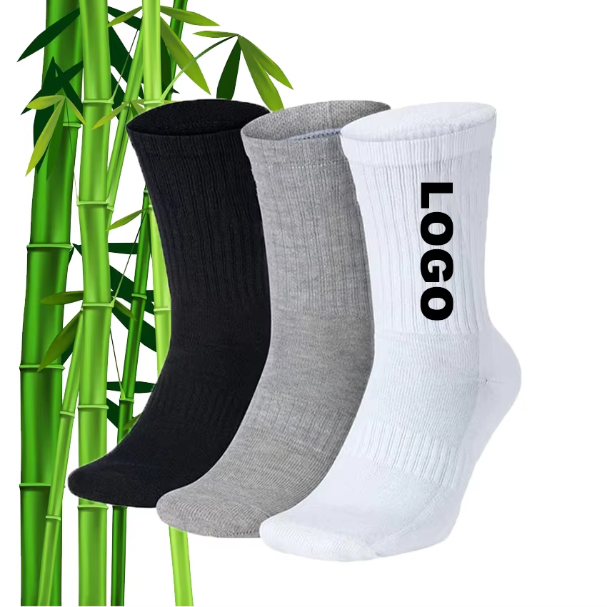 Tilpasset logo Sportsbuestøtte Løpebambussokker