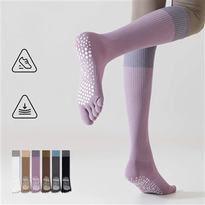 Five Toe Pustende Yoga Pilates Toe Sokker